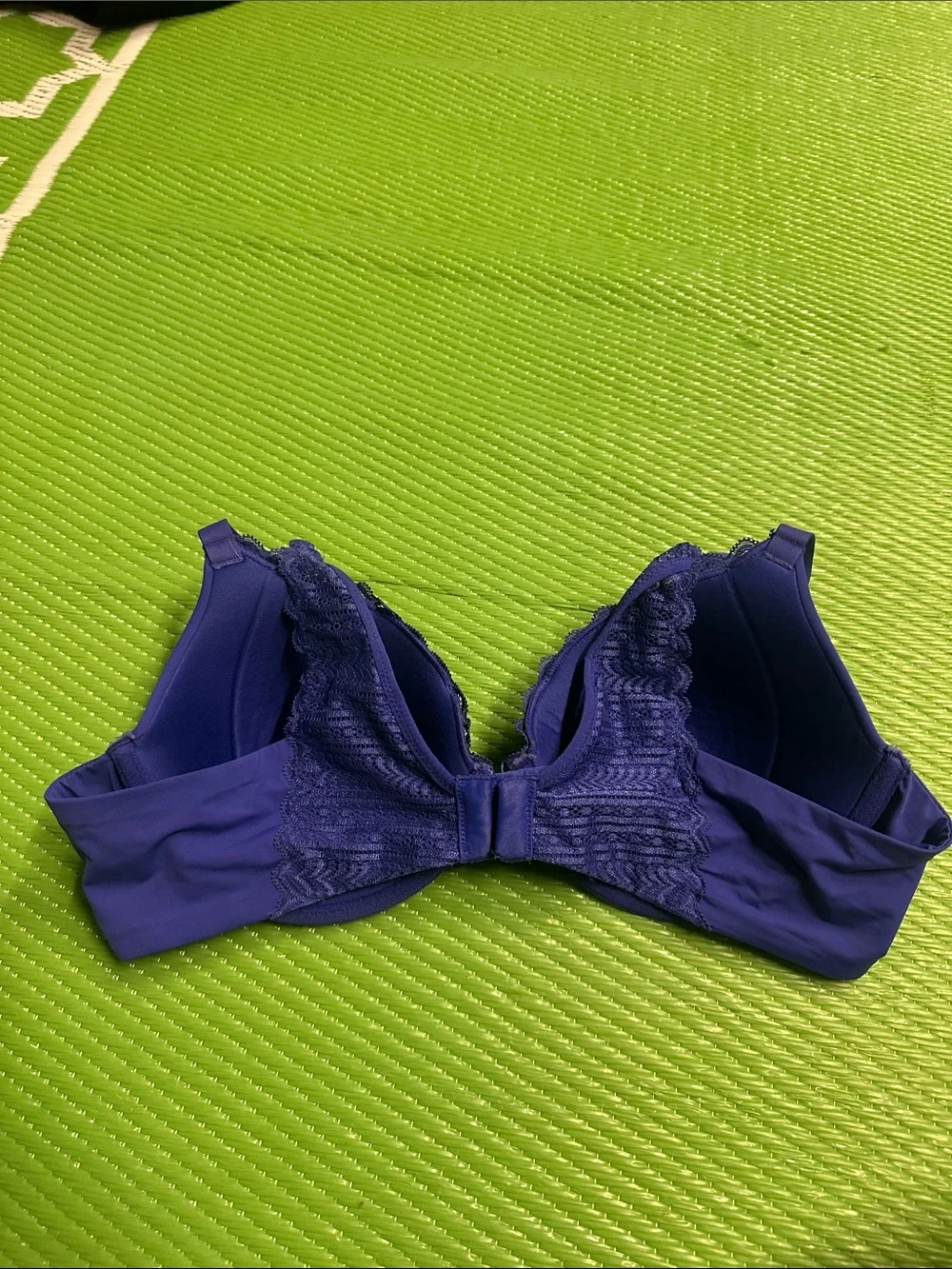 Maidenform Purple Lace-Accent T-Shirt Bra